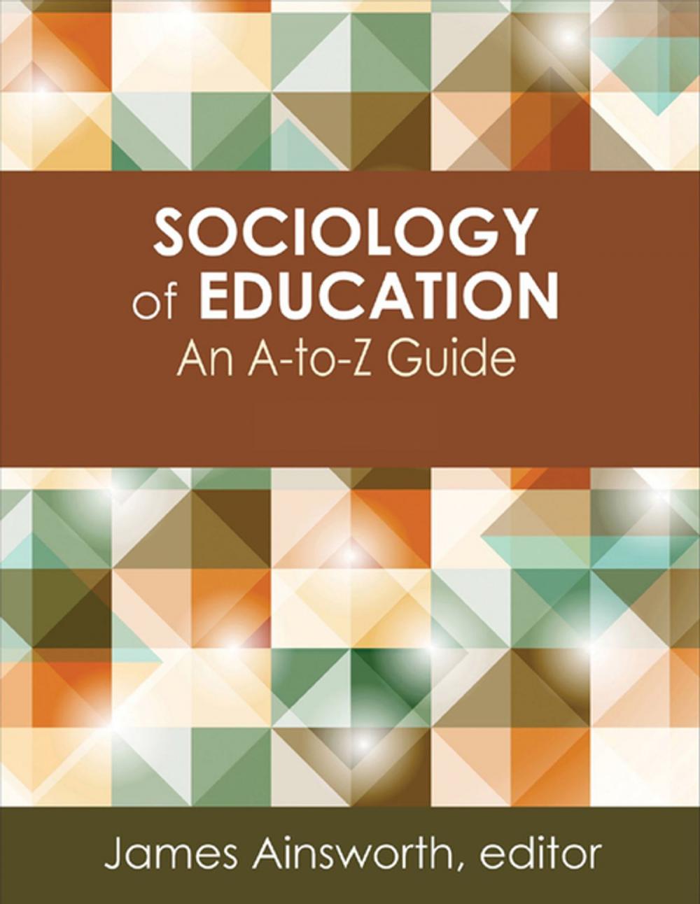 Big bigCover of Sociology of Education