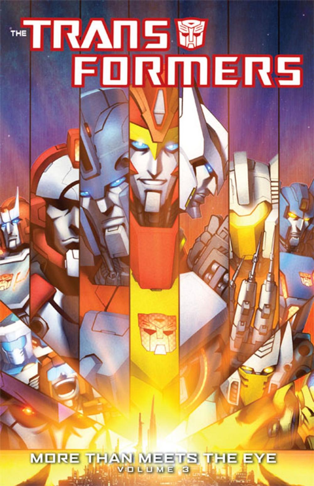 Big bigCover of Transformers: More Than Meets the Eye Voume 3