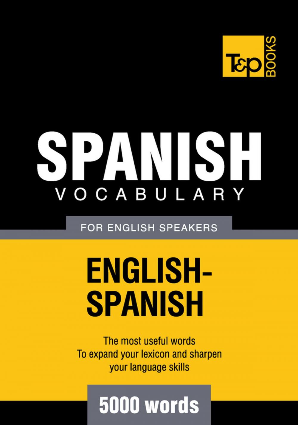 Big bigCover of Spanish Vocabulary for English Speakers - 5000 Words