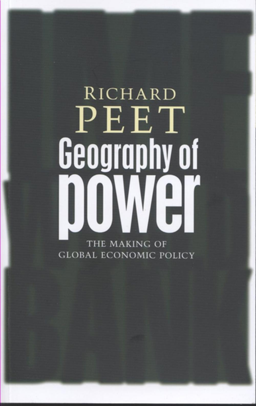 Big bigCover of Geography of Power