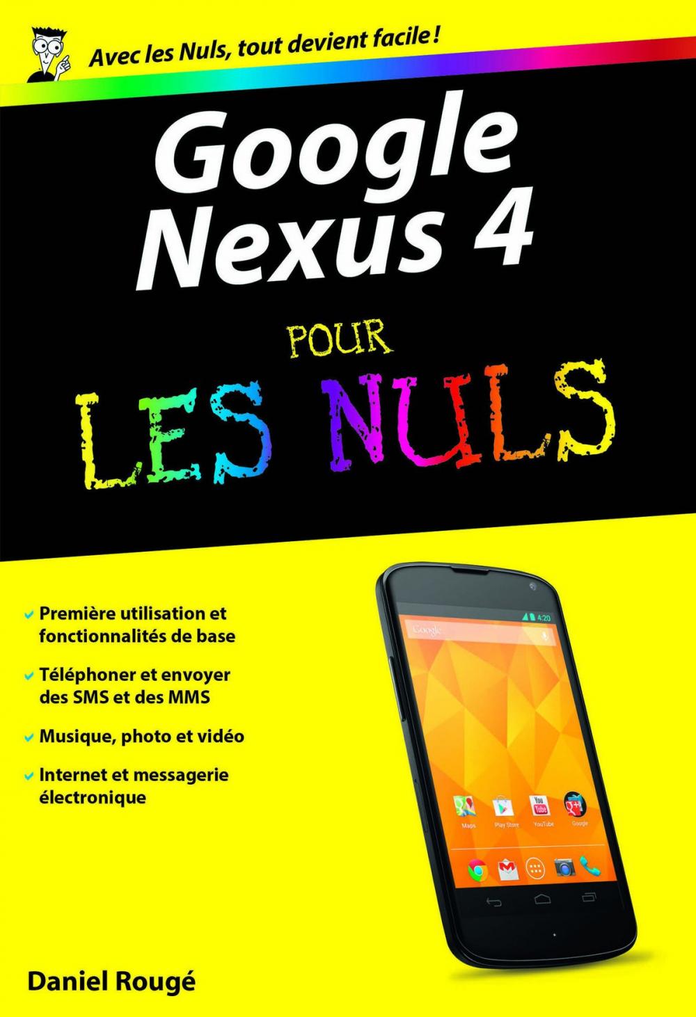 Big bigCover of Google Nexus 4 Poche Pour les Nuls