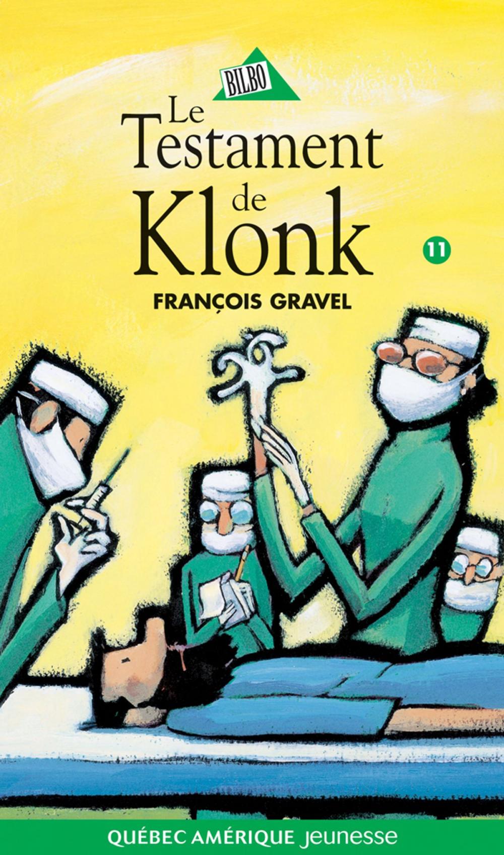 Big bigCover of Klonk 11 - Le Testament de Klonk