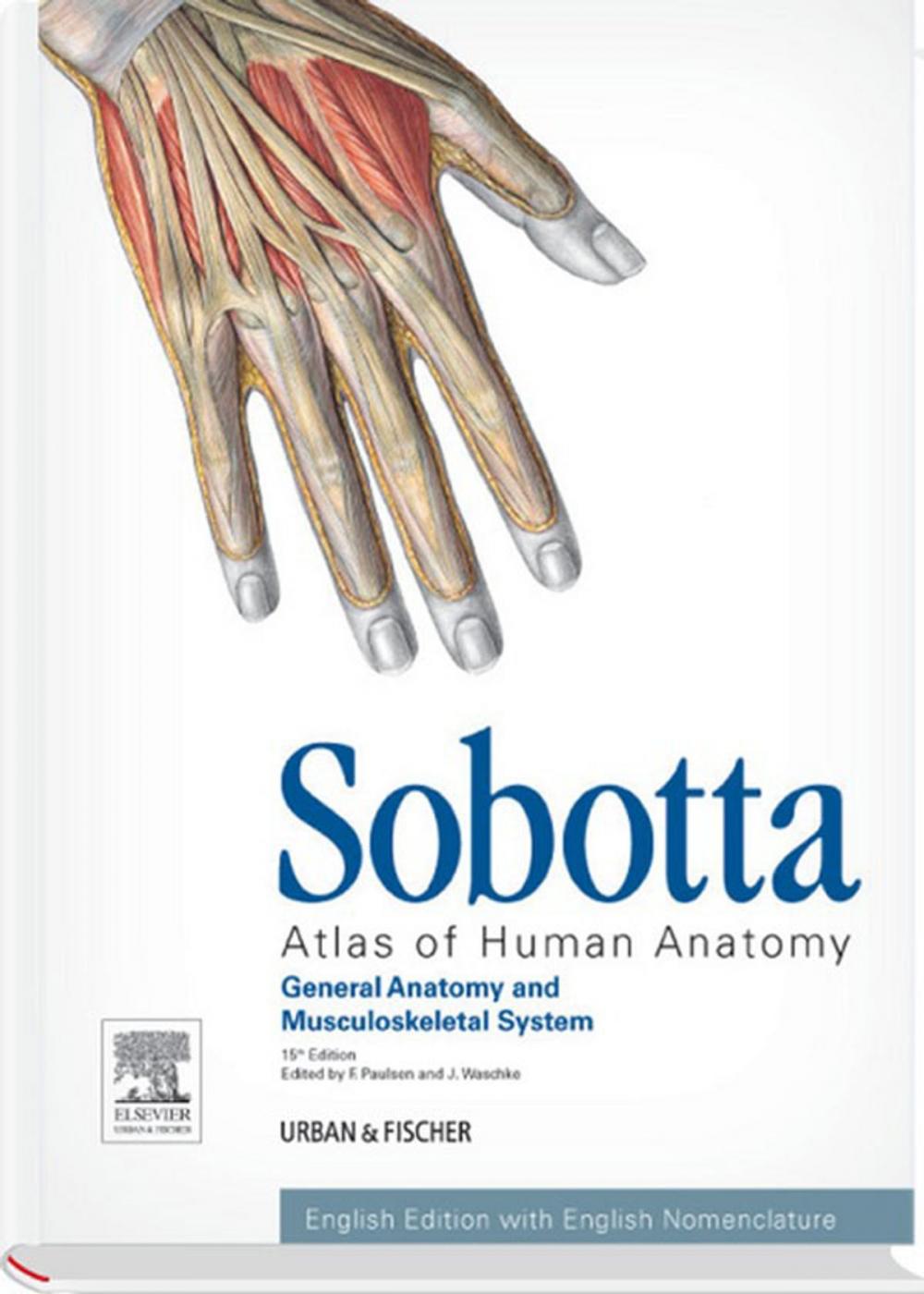 Big bigCover of Sobotta Atlas of Human Anatomy, Vol.1, 15th ed., English