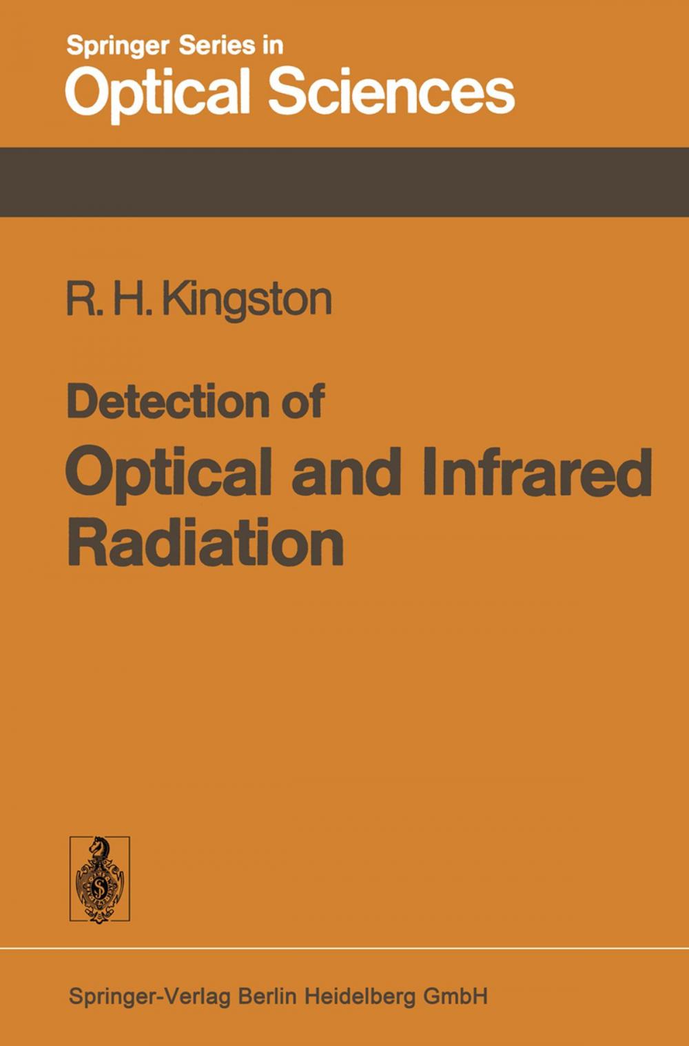 Big bigCover of Detection of Optical and Infrared Radiation