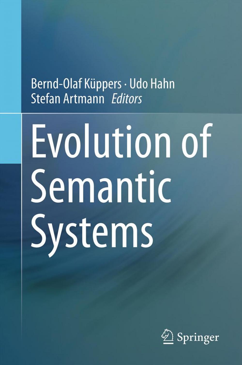 Big bigCover of Evolution of Semantic Systems