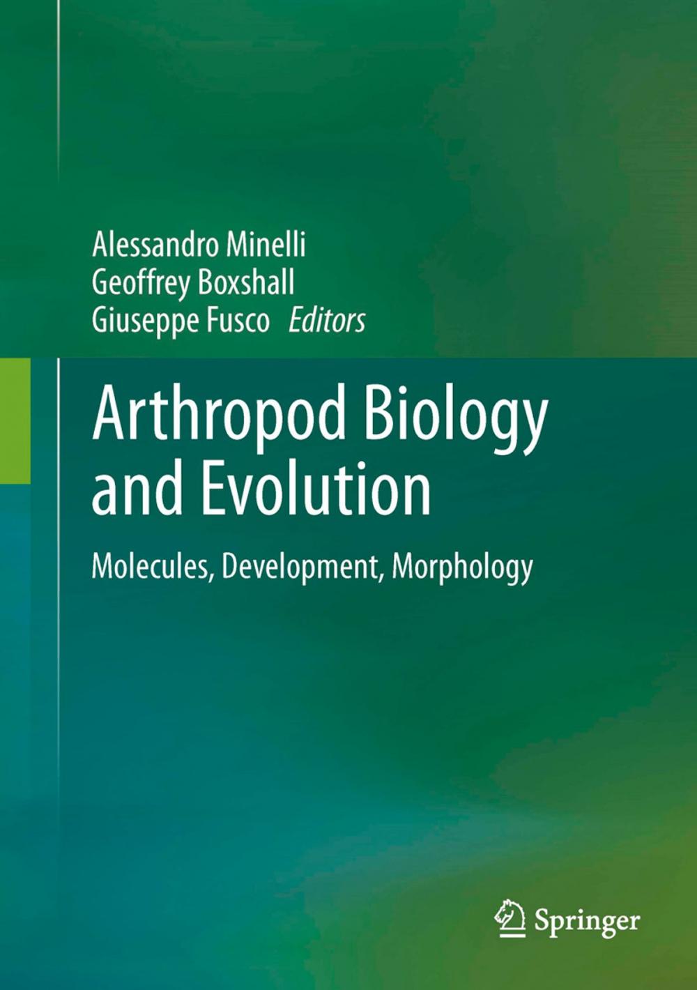 Big bigCover of Arthropod Biology and Evolution