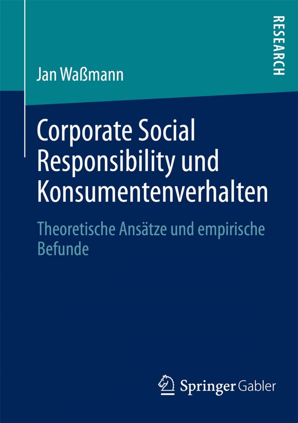 Big bigCover of Corporate Social Responsibility und Konsumentenverhalten