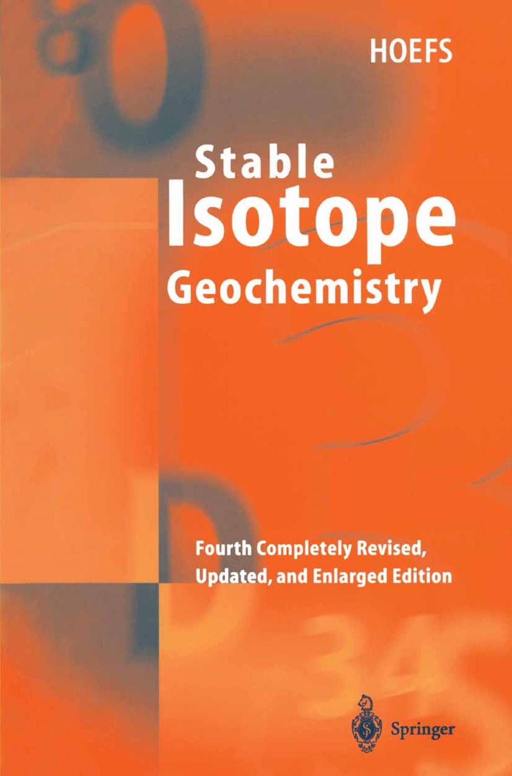 Big bigCover of Stable Isotope Geochemistry