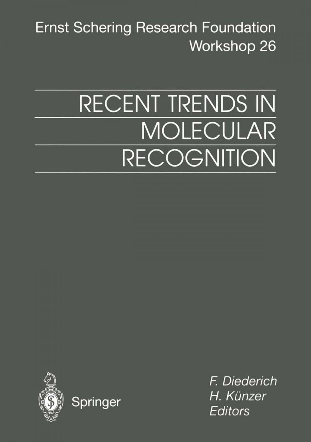 Big bigCover of Recent Trends in Molecular Recognition