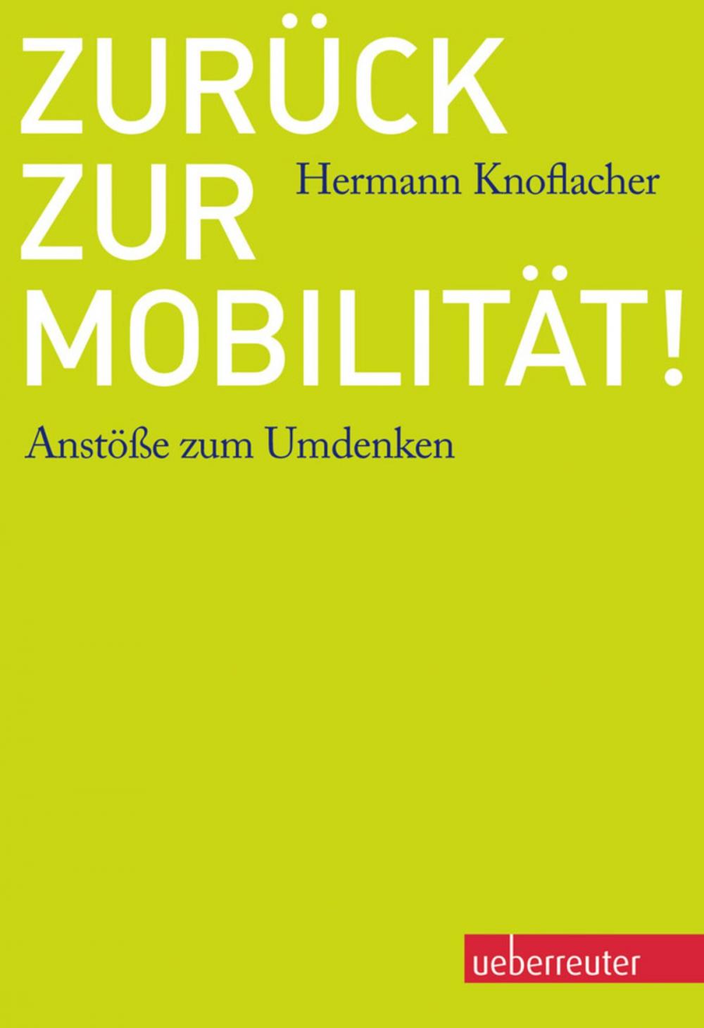 Big bigCover of Zurück zur Mobilität!