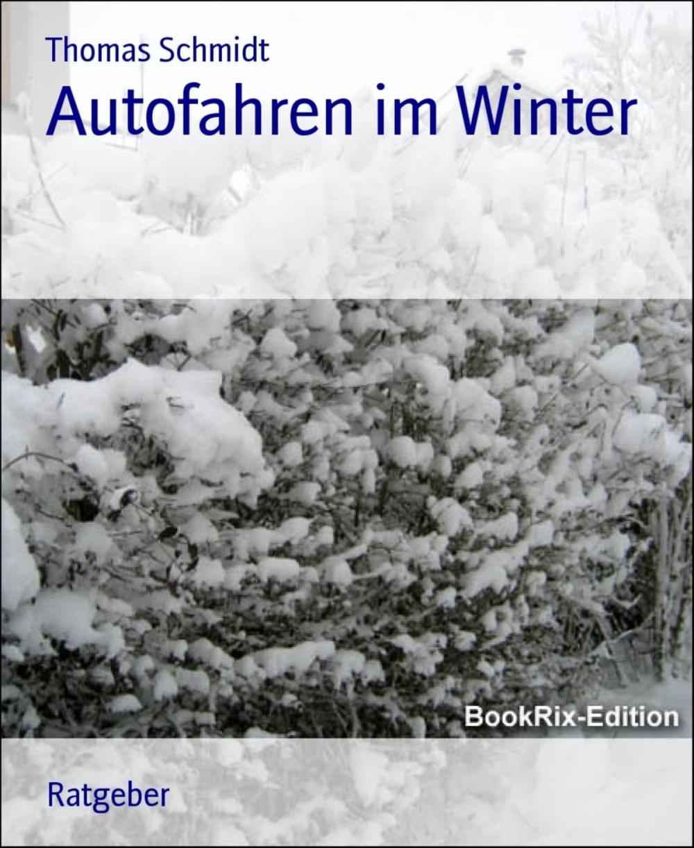 Big bigCover of Autofahren im Winter