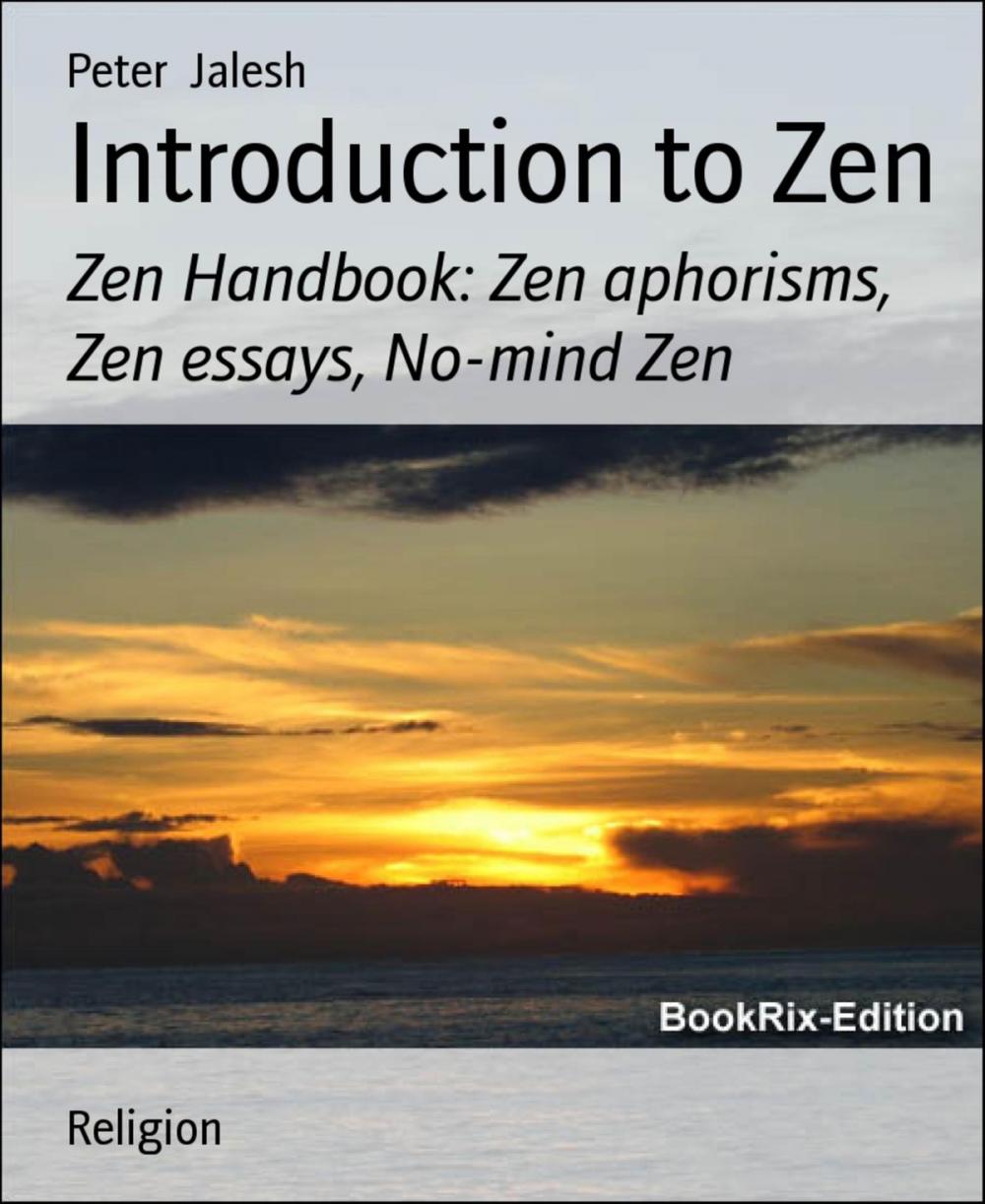 Big bigCover of Introduction to Zen