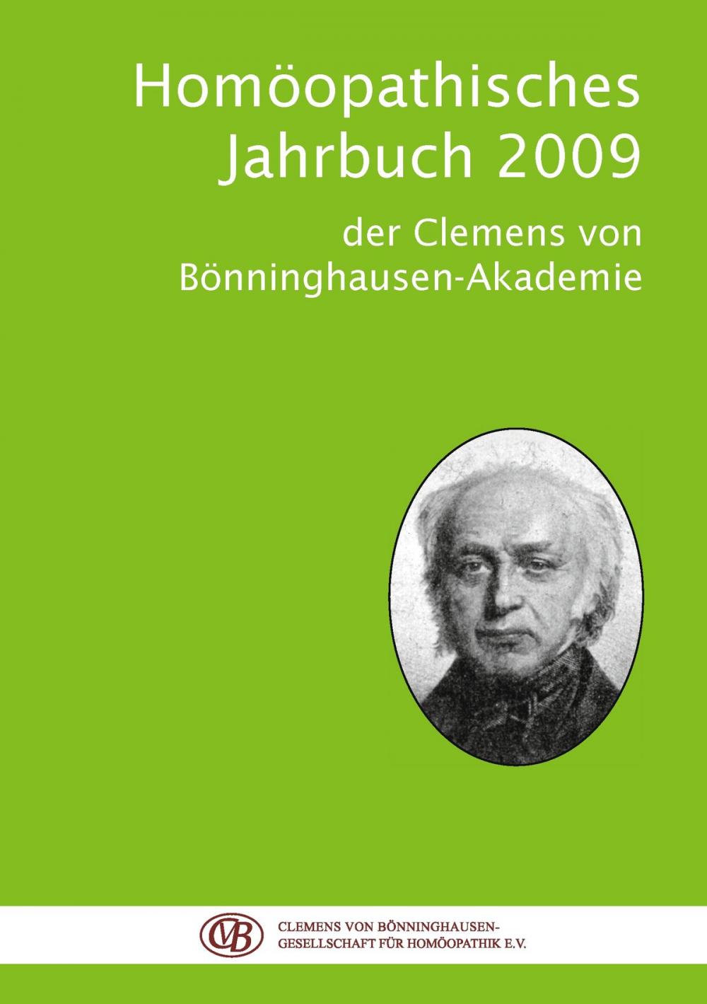 Big bigCover of Homöopathisches Jahrbuch 2009