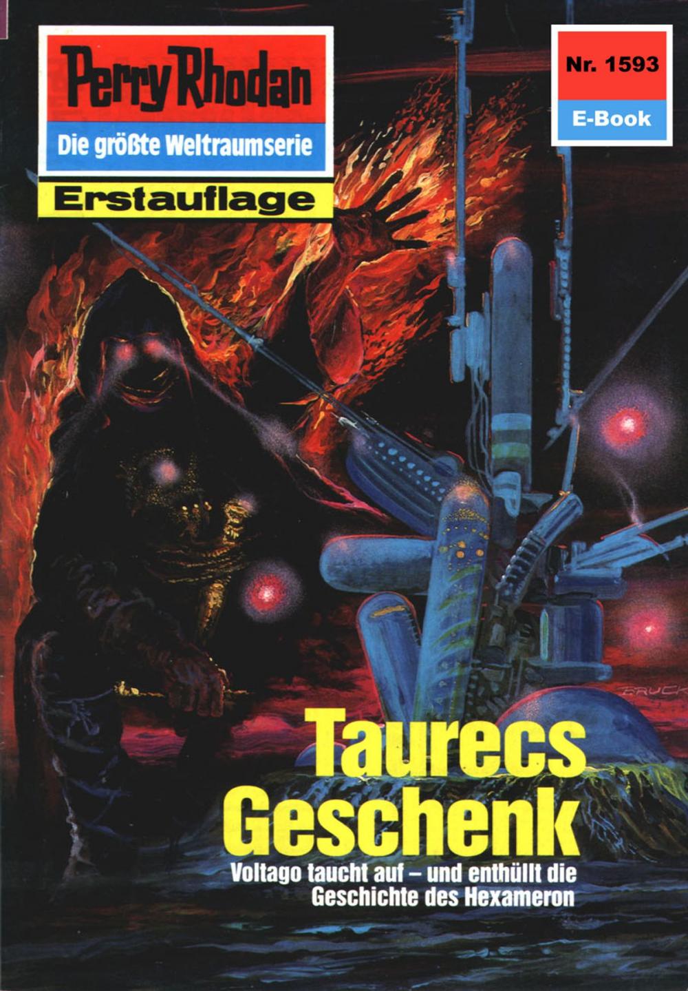 Big bigCover of Perry Rhodan 1593: Taurecs Geschenk