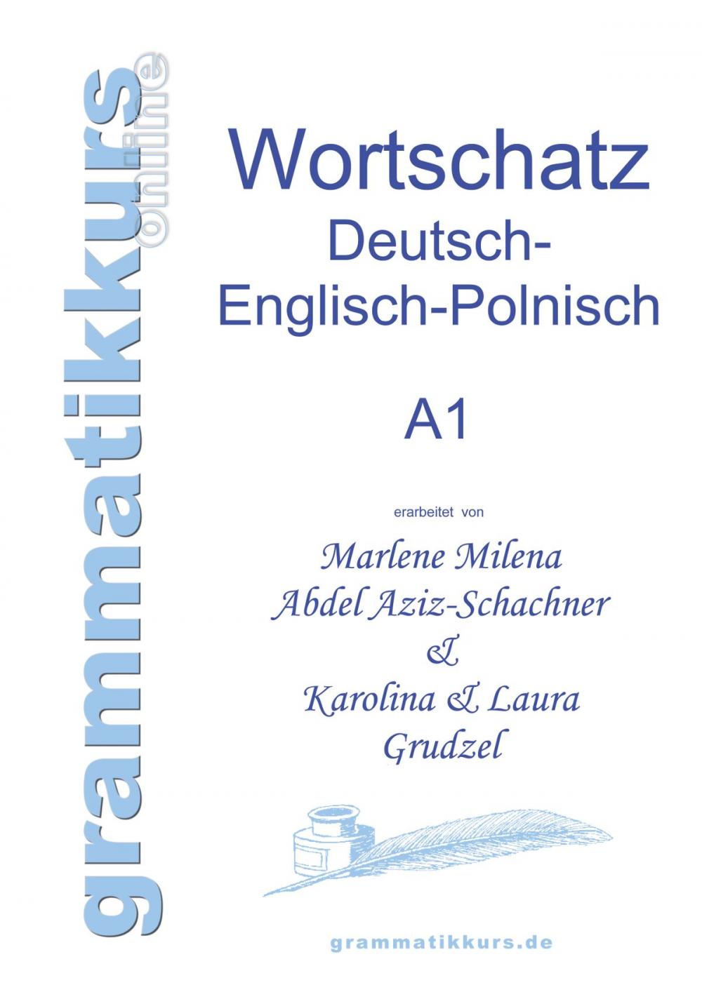 Big bigCover of Wörterbuch Deutsch - Englisch - Polnisch A1