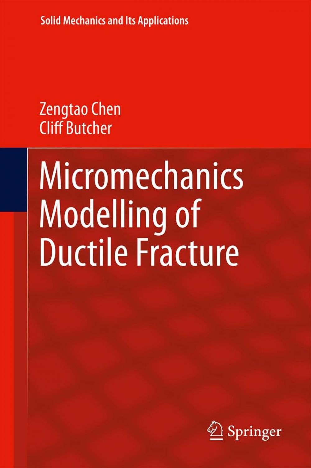 Big bigCover of Micromechanics Modelling of Ductile Fracture