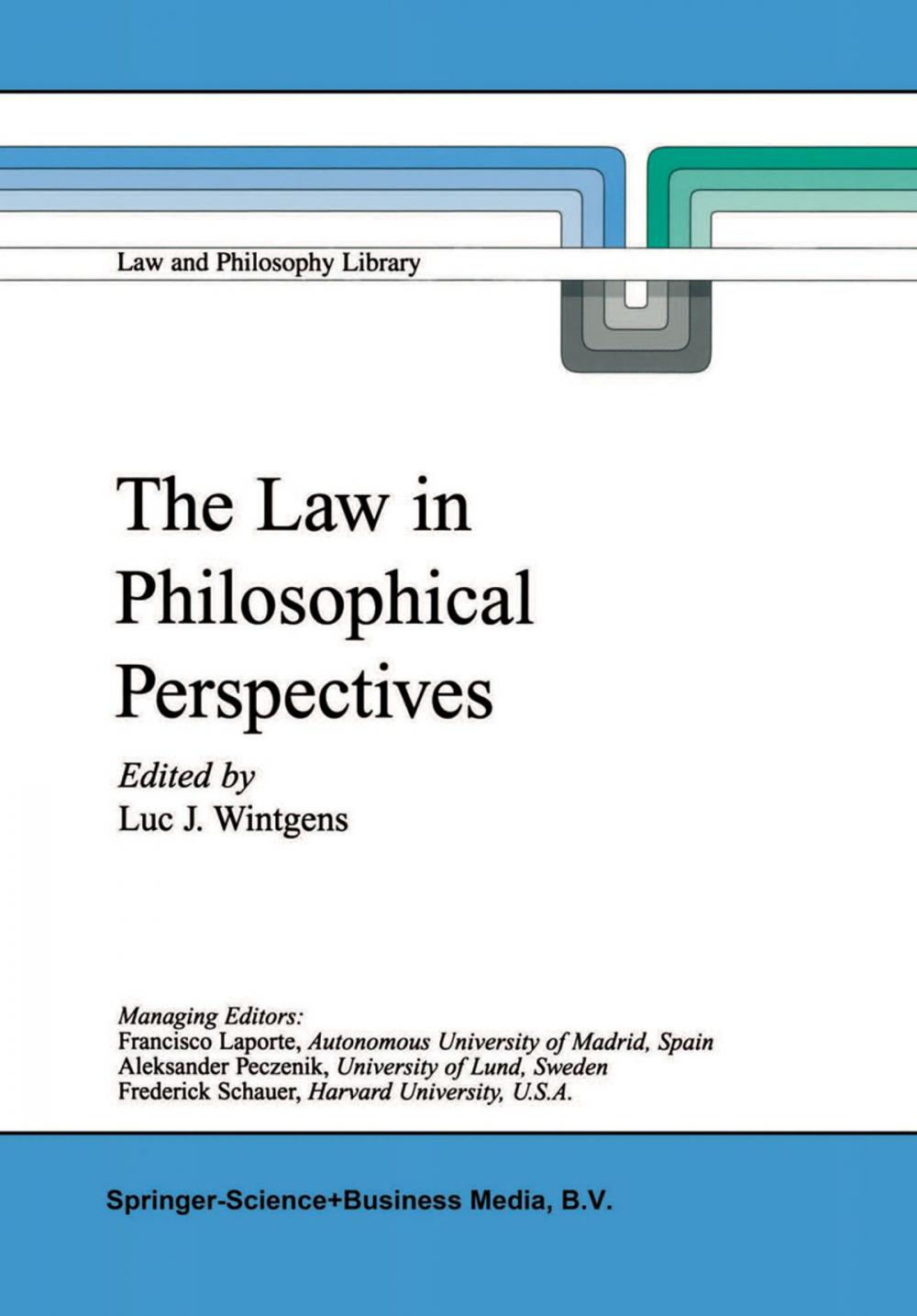 Big bigCover of The Law in Philosophical Perspectives