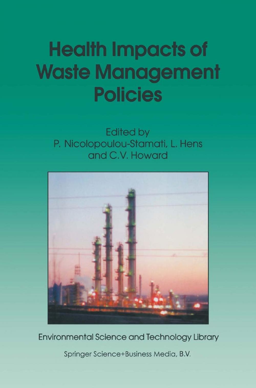 Big bigCover of Health Impacts of Waste Management Policies