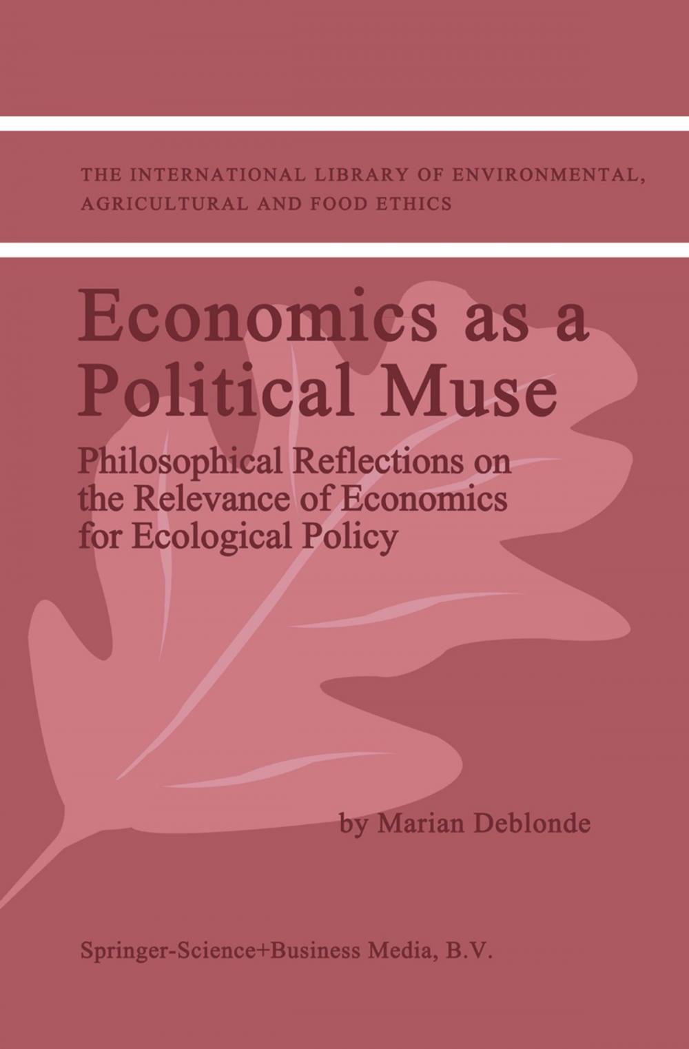 Big bigCover of Economics as a Political Muse