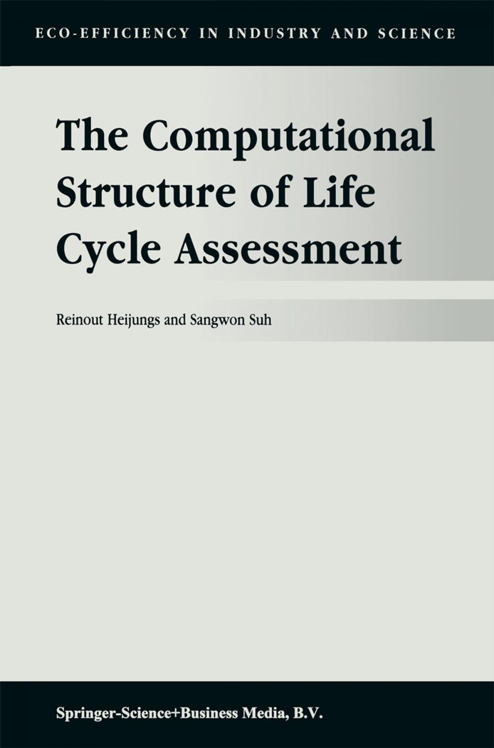 Big bigCover of The Computational Structure of Life Cycle Assessment