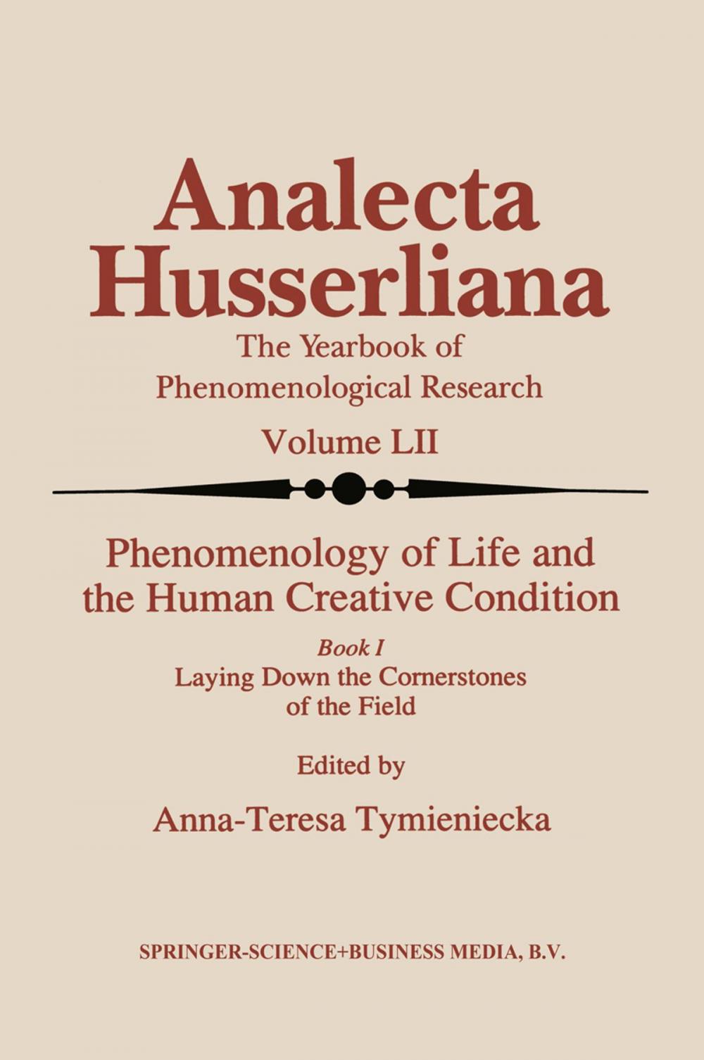 Big bigCover of Phenomenology of Life and the Human Creative Condition