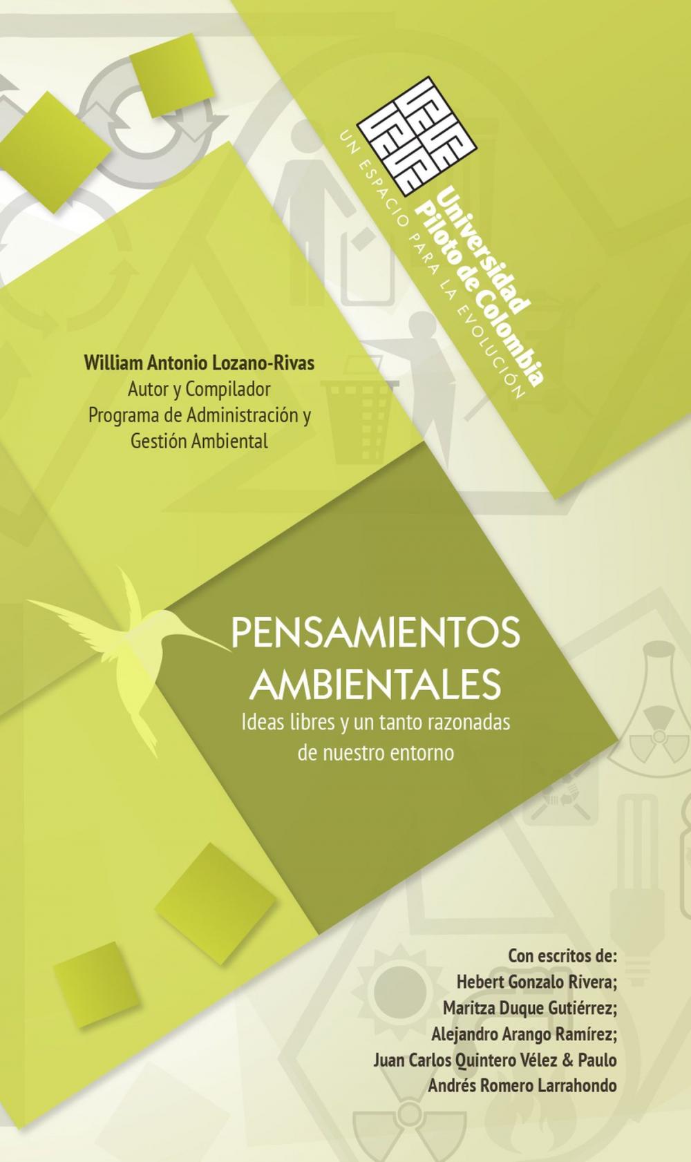 Big bigCover of Pensamientos ambientales