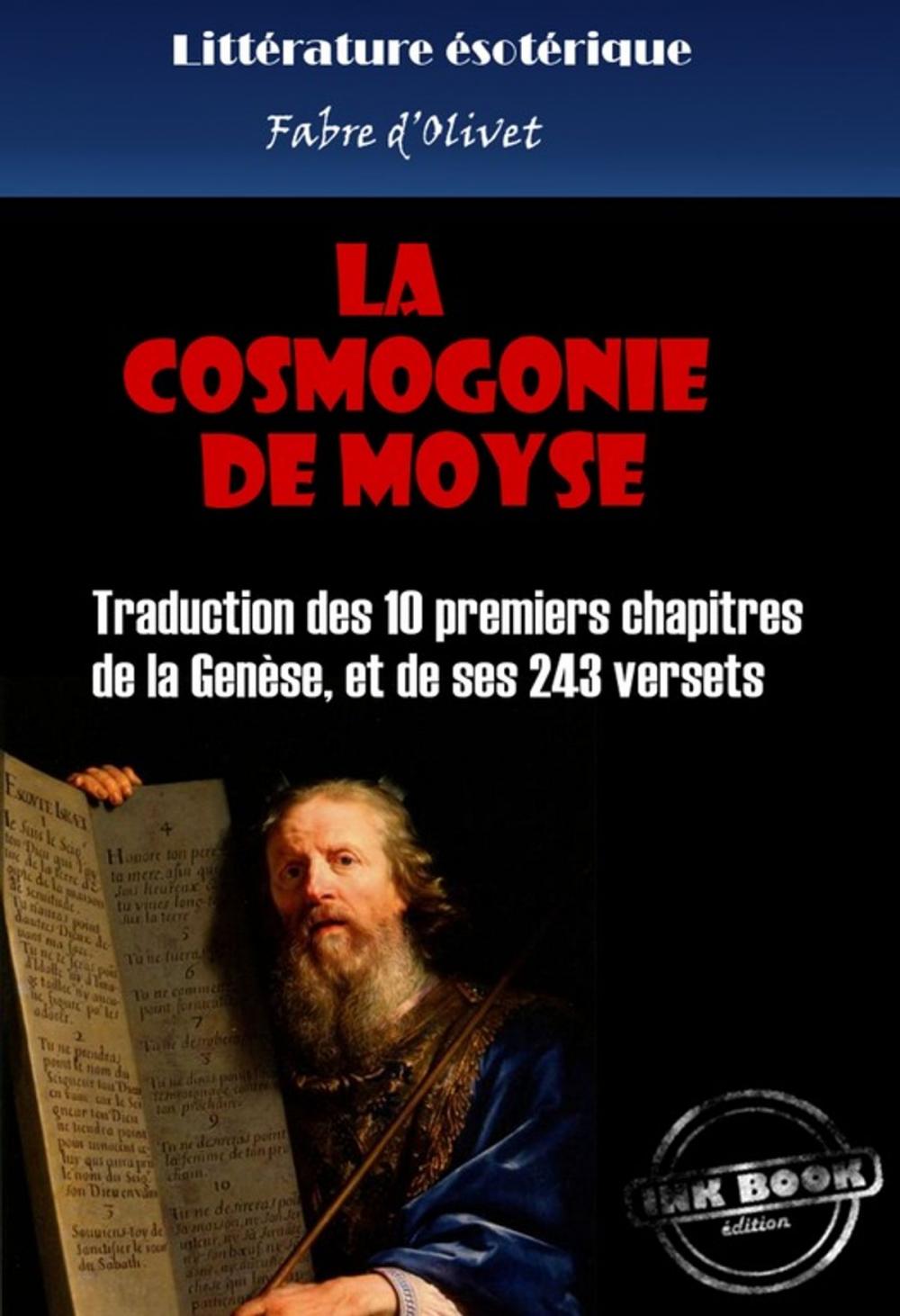 Big bigCover of La cosmogonie de Moyse