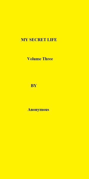Cover of the book MY SECRET LIFE Volume Three by Robert Salomon