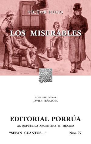 Cover of the book Los miserables by Paula M. García Villegas Sánchez Cordero (Coordinadora)