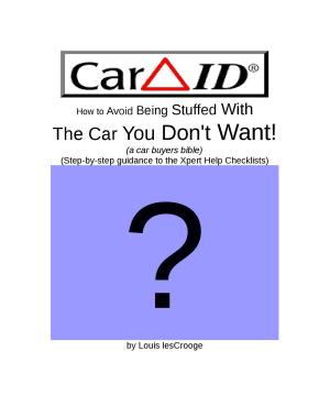 Cover of How To Avoid Being Stuffed With The Car You Don’t Want!
