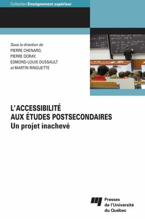 Cover of the book L' accessibilité aux études postsecondaires by Patrice Corriveau, Valérie Daoust