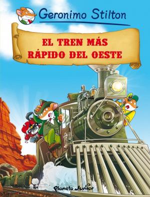 Book cover of El tren más rápido del oeste