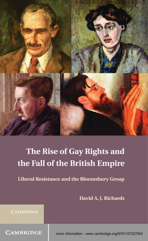 Cover of the book The Rise of Gay Rights and the Fall of the British Empire by David A. J. Richards, Cambridge University Press