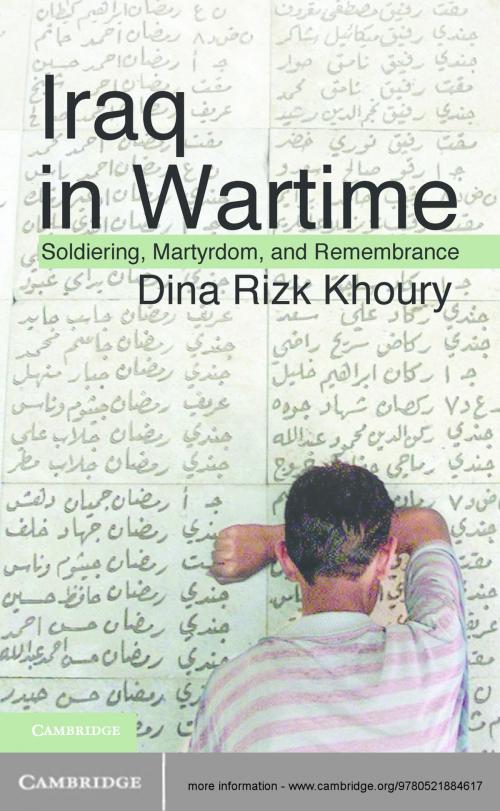 Cover of the book Iraq in Wartime by Dina Rizk Khoury, Cambridge University Press