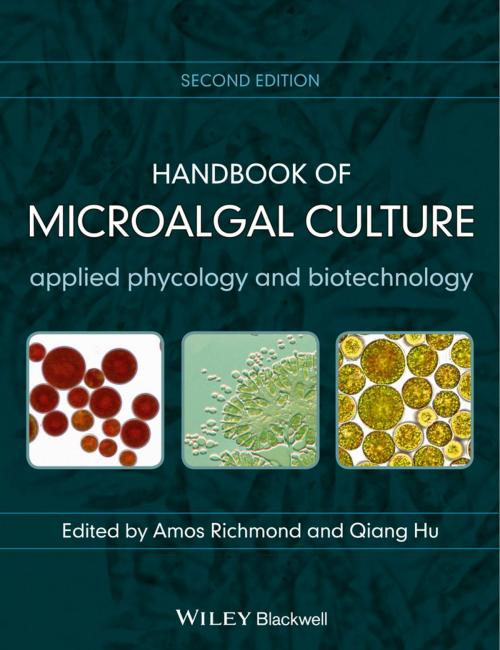 Cover of the book Handbook of Microalgal Culture by Amos Richmond, Qiang Hu, Wiley