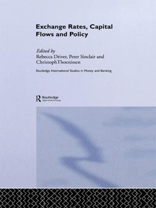 Cover of the book Exchange Rates, Capital Flows and Policy by , Taylor and Francis