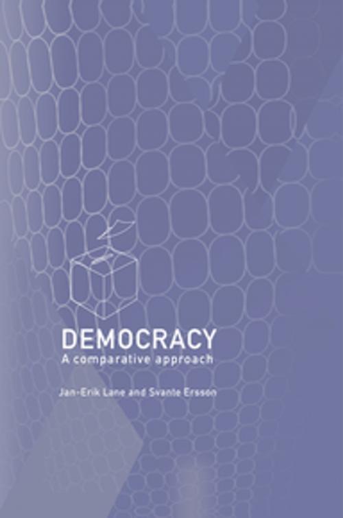 Cover of the book Democracy by Svante Ersson, Jan-Erik Lane, Taylor and Francis