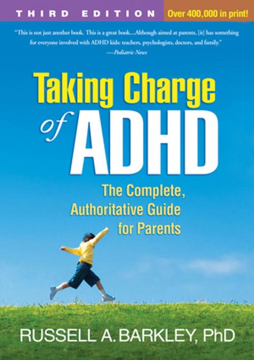 Cover of the book Taking Charge of ADHD, Third Edition by Russell A. Barkley, PhD, ABPP, ABCN, Guilford Publications