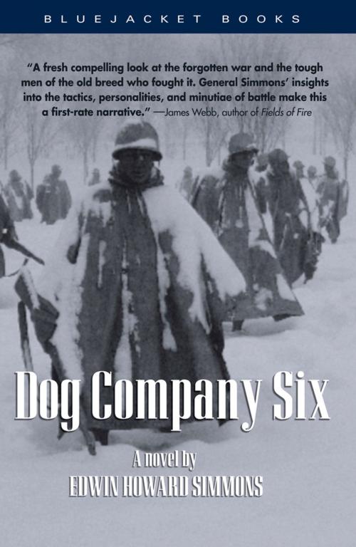 Cover of the book Dog Company Six by Edwin Howard Simmons, Naval Institute Press