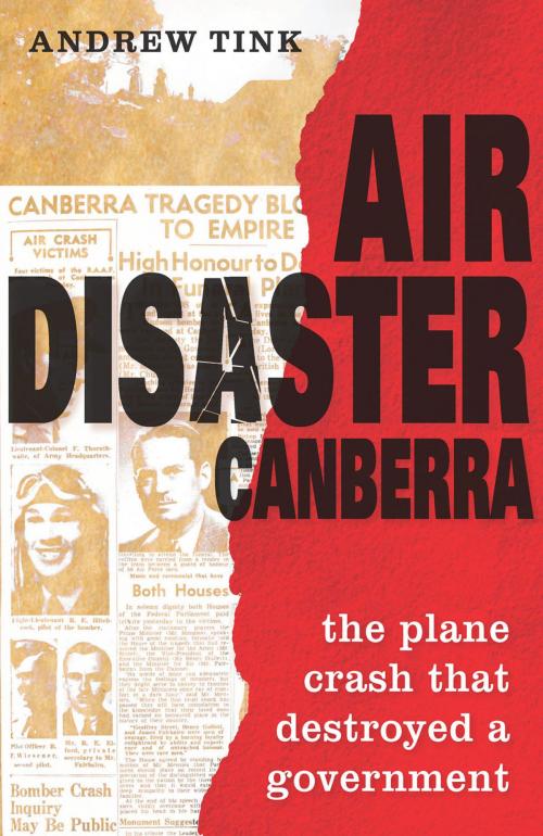 Cover of the book Air Disaster Canberra by Andrew Tink, University of New South Wales Press