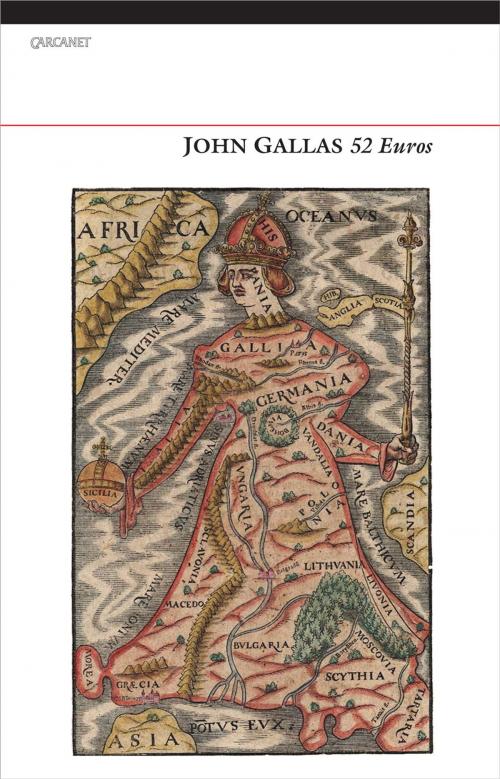 Cover of the book 52 Euros by John Gallas, Carcanet Press Ltd.