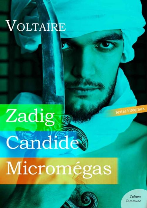 Cover of the book Zadig, Candide, Micromégas by Voltaire, Culture commune