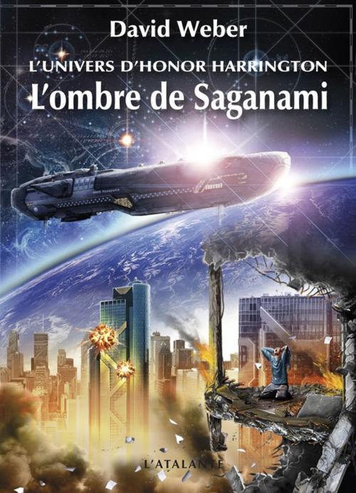 Cover of the book L'Ombre de Saganami by David Weber, L'Atalante