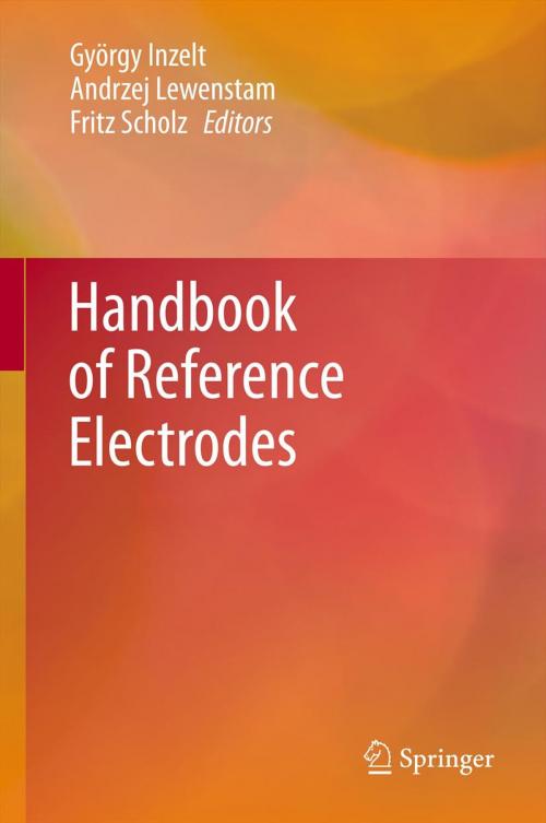 Cover of the book Handbook of Reference Electrodes by , Springer Berlin Heidelberg