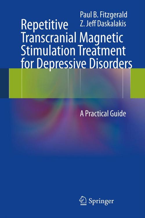 Cover of the book Repetitive Transcranial Magnetic Stimulation Treatment for Depressive Disorders by Paul B Fitzgerald, Z. Jeff Daskalakis, Springer Berlin Heidelberg