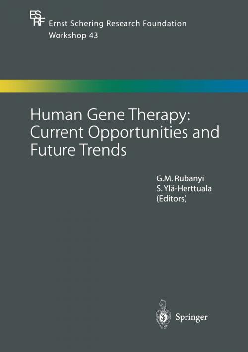 Cover of the book Human Gene Therapy: Current Opportunities and Future Trends by , Springer Berlin Heidelberg