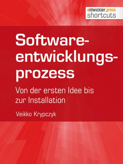 Cover of the book Softwareentwicklungsprozess by Veikko Krypczyk, entwickler.press