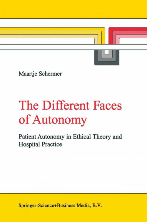 Cover of the book The Different Faces of Autonomy by M. Schermer, Springer Netherlands