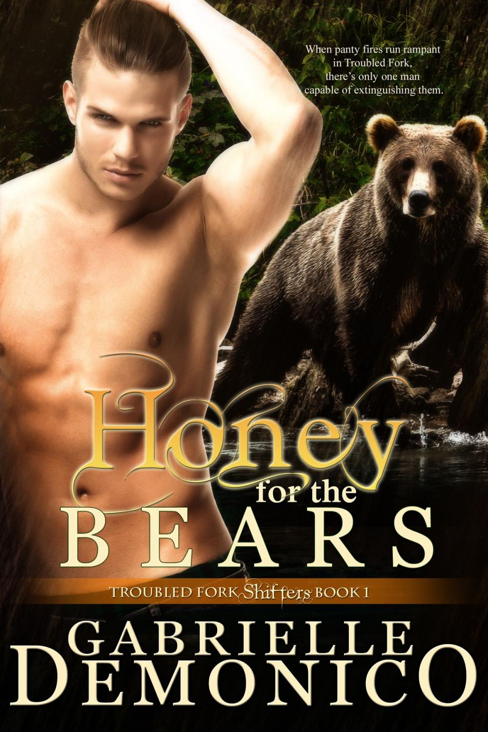 Big bigCover of Honey for the Bears (Troubled Fork Shifters 1)