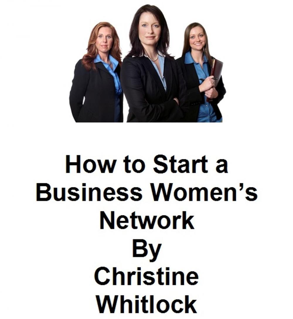 Big bigCover of How to Start a Business Women's Network